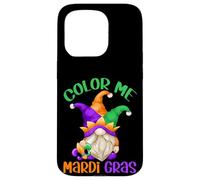 Custodia per iPhone 15 Pro Funny Mardi Gras Quote For Women And Men With Carnival Gnome