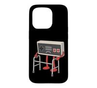 Custodia per iPhone 15 Pro Funny Old Gamer Gaming Retro 80s 90s Video Game Old Gamer