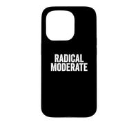 Custodia per iPhone 15 Pro Funny Radical Moderate Republican Democrat Politics Design