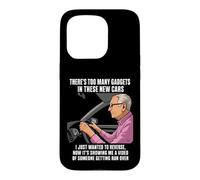 Custodia per iPhone 15 Pro Funny Senior Citizen Driving Joke