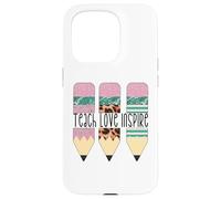 Custodia per iPhone 15 Pro Funny Teacher Quote For Women Who Loves Teach Love Inspire