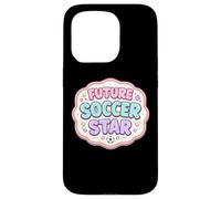 Custodia per iPhone 15 Pro Future Soccer Star Bambini Giocatore Amante Bambino Ragazza Femminile