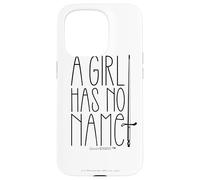 Custodia per iPhone 15 Pro Game of Thrones A Girl Has No Name