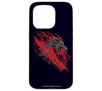 Custodia per iPhone 15 Pro Game of Thrones Fire and Blood Dragon