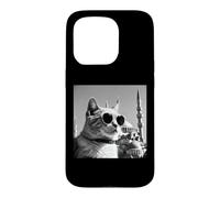 Custodia per iPhone 15 Pro Gatto Nella Moschea Türkiye E Sultan Ahmed