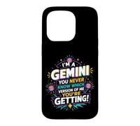 Custodia per iPhone 15 Pro Gemelli Non sai mai quale versione otterrai