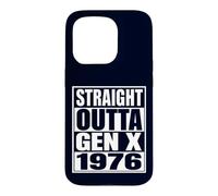 Custodia per iPhone 15 Pro Gen X 1976 Retro Vintage Divertente Generazione X Compleanno