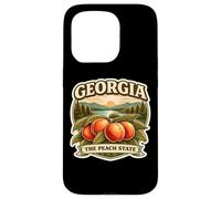 Custodia per iPhone 15 Pro Georgia The Peach State Souvenir Memorabilia Orgoglioso georgiano