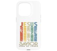 Custodia per iPhone 15 Pro Gesù Salvatore Signore dei Signori