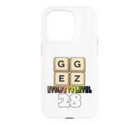 Custodia per iPhone 15 Pro GG Easy Funny Gamer - Scritta per 28° compleanno