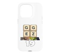 Custodia per iPhone 15 Pro GG Easy Funny Gamer - Scritta per il 19° compleanno