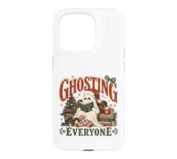 Custodia per iPhone 15 Pro Ghosting Tutti Divertente Natale Introverso Lettura