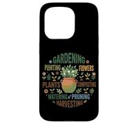 Custodia per iPhone 15 Pro Giardinaggio Pianta Mamma Pollice Verde Tipografia Word Art