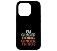 Custodia per iPhone 15 Pro Ginger Name Ginger Personalized Name First Given