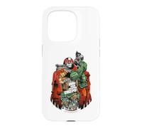 Custodia per iPhone 15 Pro Giudice Dredd Drop Your Weapons Creeps! Retro 2000 AD Comic