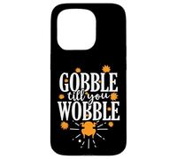 Custodia per iPhone 15 Pro Gobble till you Wobble USA America Holiday