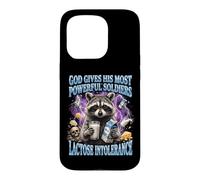 Custodia per iPhone 15 Pro God Gives His Most Powerful Soldiers Lactose Intolerance