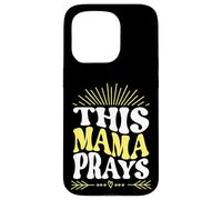 Custodia per iPhone 15 Pro God This Mama Prays Faith