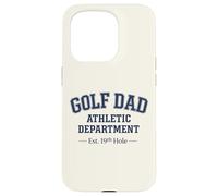 Custodia per iPhone 15 Pro Golf Dad Athletic Dipartimento Festa del Papà Paternità Grafica