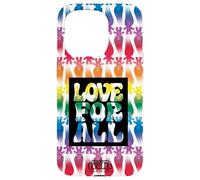 Custodia per iPhone 15 Pro Good Luck Trolls Love For All Rainbow