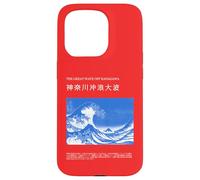 Custodia per iPhone 15 Pro Grande onda blu di Hokusai al largo di Kanagawa PAPL047