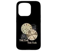 Custodia per iPhone 15 Pro Grandfather Alarm Clock Time Tick Tock Clock T-Shirt