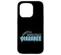 Custodia per iPhone 15 Pro Gravity e io non siamo rispettosamente d'accordo Ice Climbing