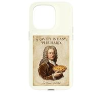 Custodia per iPhone 15 Pro Gravity is Easy Pi è difficile divertente Newton Science Pun Pi Day