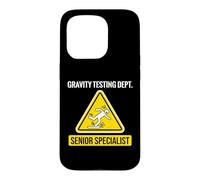 Custodia per iPhone 15 Pro Gravity Testing Dept Senior Specialist Persona goffa