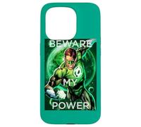 Custodia per iPhone 15 Pro Green Lantern Beware My Power Poster