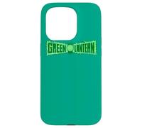 Custodia per iPhone 15 Pro Green Lantern Flame Logo