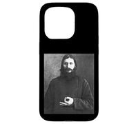 Custodia per iPhone 15 Pro Grigori Yefimovich Rasputin gioco cerchio Q divertente meme tee