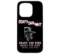 Custodia per iPhone 15 Pro Grim Reaper Skateboard Skater Streetwear