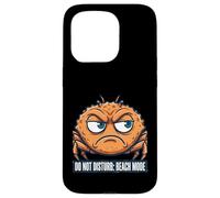 Custodia per iPhone 15 Pro Grumpy Crab Summer Break Seaside Humor