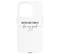 Custodia per iPhone 15 Pro Guarda Dio girarlo per la mia buona genesi 50 20