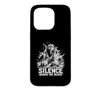 Custodia per iPhone 15 Pro Guardie del silenzio La Sfinge del Deserto Egitto Piramidi