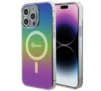 Custodia Guess per iPhone 15 Pro 6,1 nero Custodia rigida IML Iridescent MagSafe - Nouvo