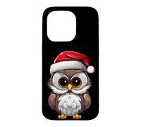 Custodia per iPhone 15 Pro Gufi Natale