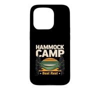 Custodia per iPhone 15 Pro Hammock Camp Best Rest Retro Camping