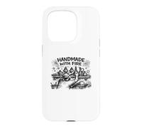 Custodia per iPhone 15 Pro Handmade with Fire soffiatore di vetro soffiato in vetro