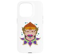 Custodia per iPhone 15 Pro Hanuman Dio scimmia indù