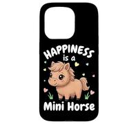 Custodia per iPhone 15 Pro Happiness Is A Mini Horse Lover - Cavallo in miniatura per ragazze