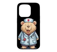 Custodia per iPhone 15 Pro Happy Doc Teddy Bear - Costume grafico