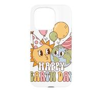 Custodia per iPhone 15 Pro Happy Earth Day Planet Birthday Party Celebration