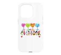 Custodia per iPhone 15 Pro Happy Everything Gnomi Every Seasons All Year Tree
