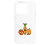 Custodia per iPhone 15 Pro Happy Garden Harvest Trio
