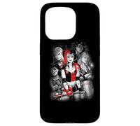 Custodia per iPhone 15 Pro Harley Quinn Bad Gals Black & White