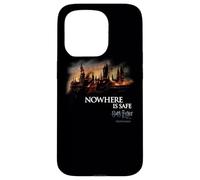 Custodia per iPhone 15 Pro Harry Potter Burning Hogwarts