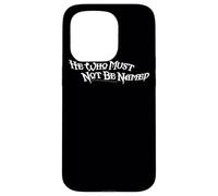 Custodia per iPhone 15 Pro Harry Potter He Who Must Not Be Named