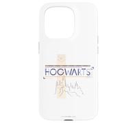 Custodia per iPhone 15 Pro Harry Potter Hogwarts Castle Line Drawing